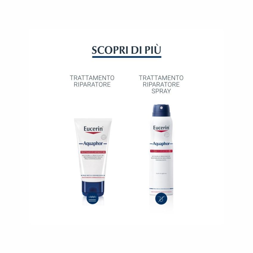 Balsamo Labbra Riparatore Aquaphor SOS da Eucerin, 10ml