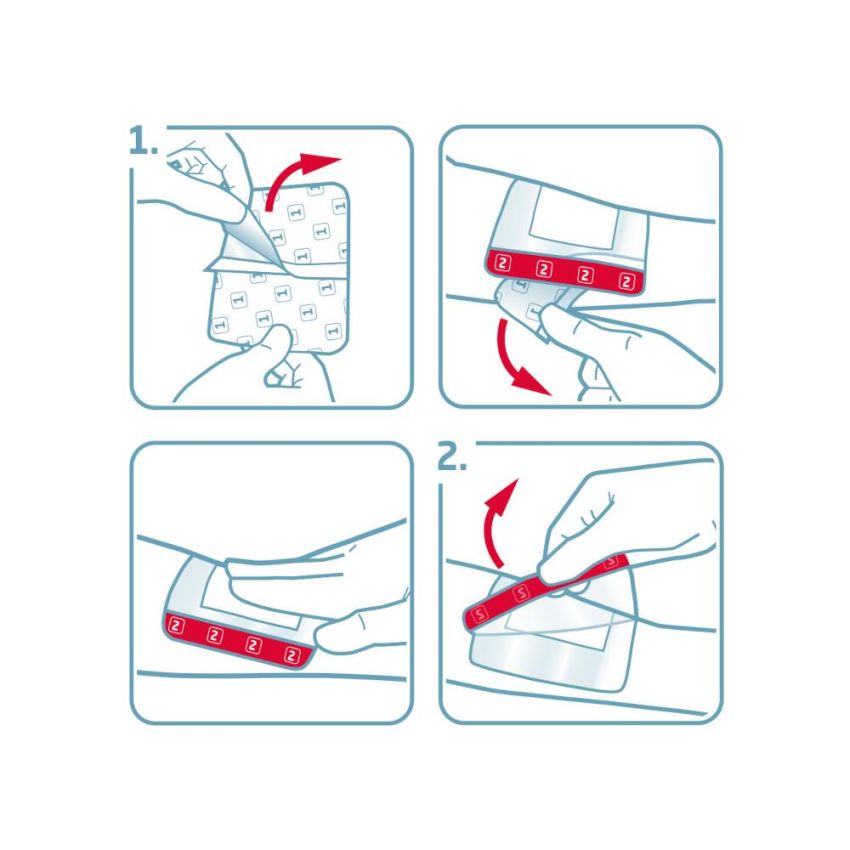 Leukomed T Plus - Medicazione Post-Operatoria Impermeabile 7.2x5cm