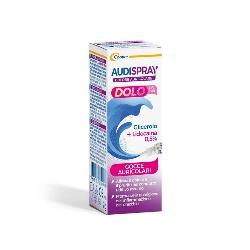 Gocce Auricolari Audispray Dolo - 7g