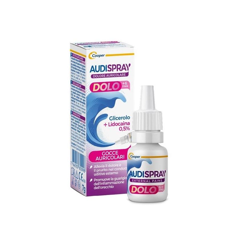 Gocce Auricolari Audispray Dolo - 7g