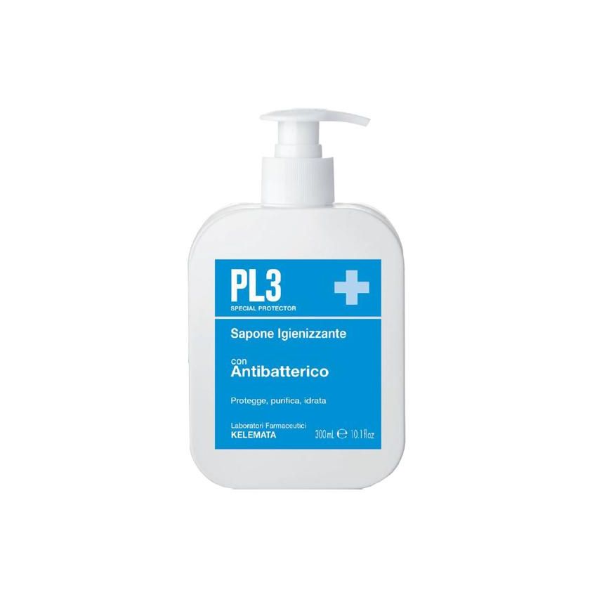 Sapone Antibatterico Igienizzante PL3 per Mani e Corpo - 300ml