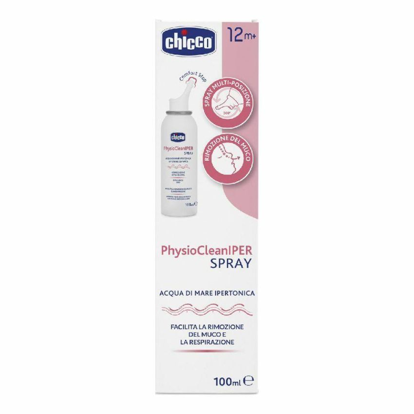 Chicco Physioclean Iper Spray - Soluzione Ipertonica 100ml