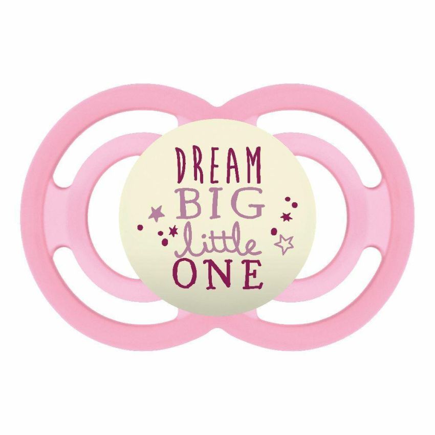 Succhietto Notturno in Silicone Mam Perfect per Femmine, 16 Mesi+