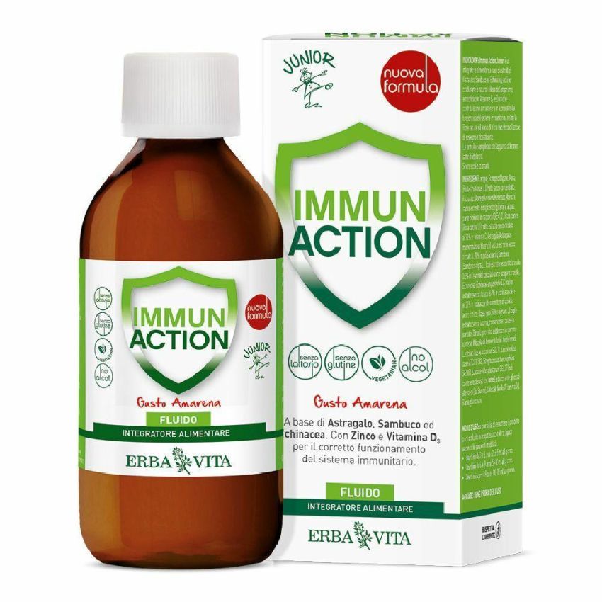 Immun Action Junior 200ml - Supporto Immunitario per Bambini