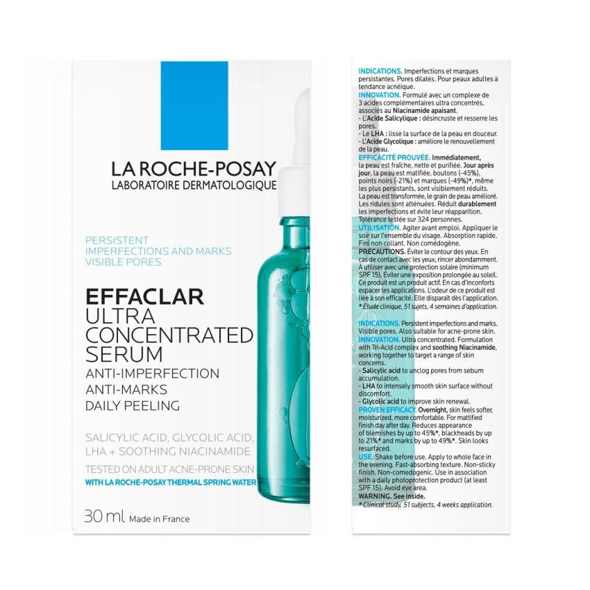 La Roche Posay Effaclar Ultra Concentrated Exfoliating Serum 30ml