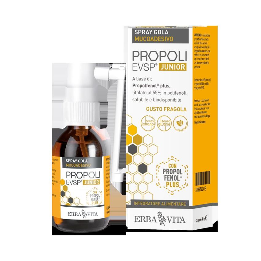 Spray per la Gola Junior al Propoli EVSP 20ml