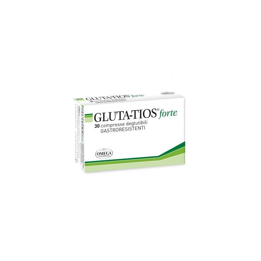 Gluta-Tios Forte - Integratore Antiossidante, 30 Compresse
