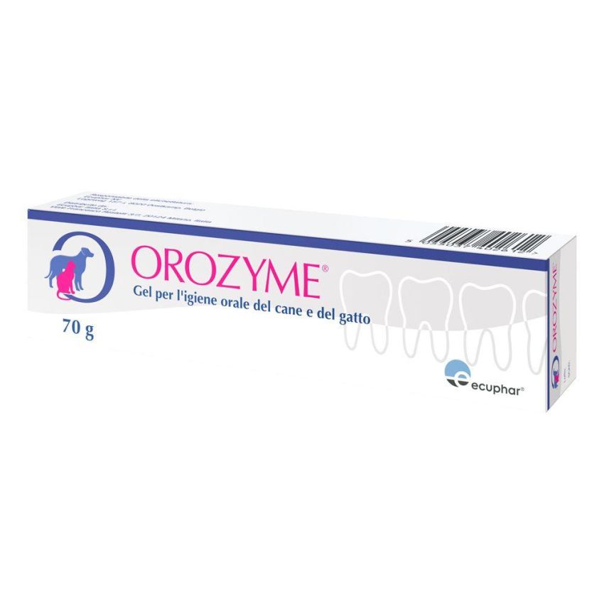 Orozyme Gel per l'Igiene Orale di Cani e Gatti - 70g