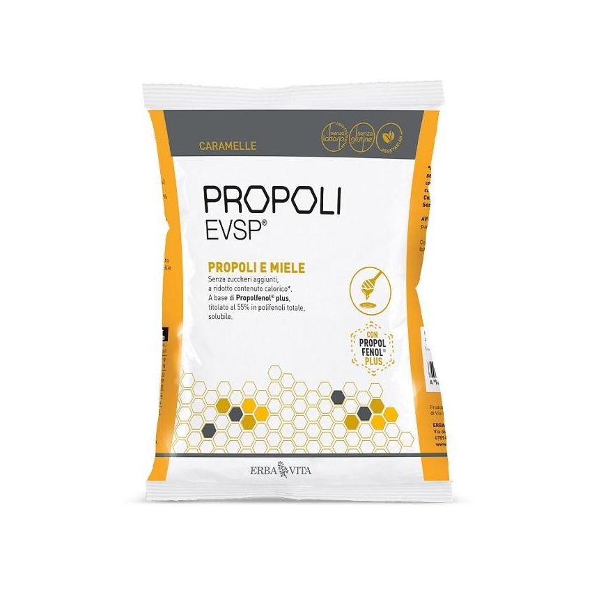 Caramelle al Miele e Propoli EVSP - Confezione da 65g