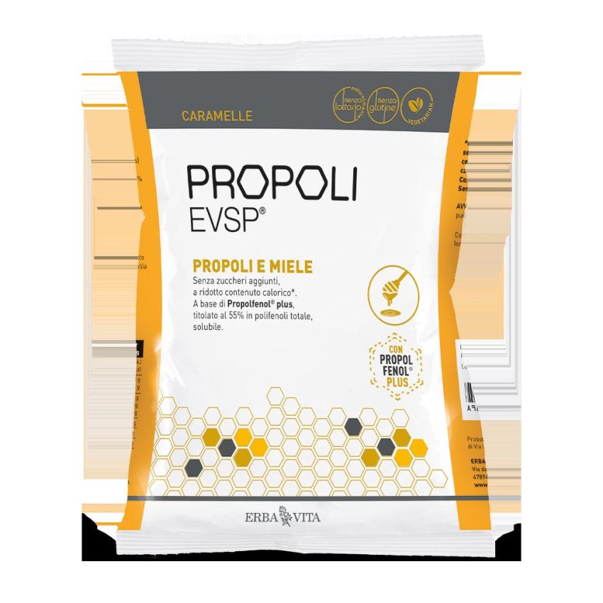 Caramelle al Miele e Propoli EVSP - Confezione da 65g