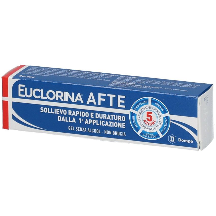 Gel Euclorina per Afte 8ml