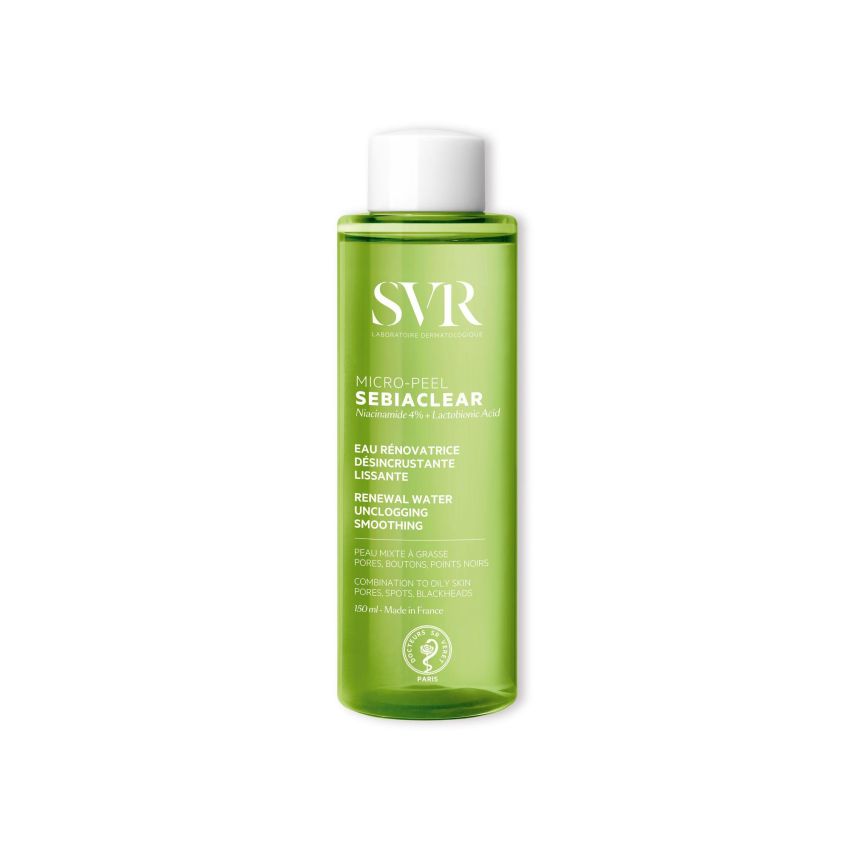 SVR Sebiaclear Micro-Peel Exfoliating Solution, 150ml