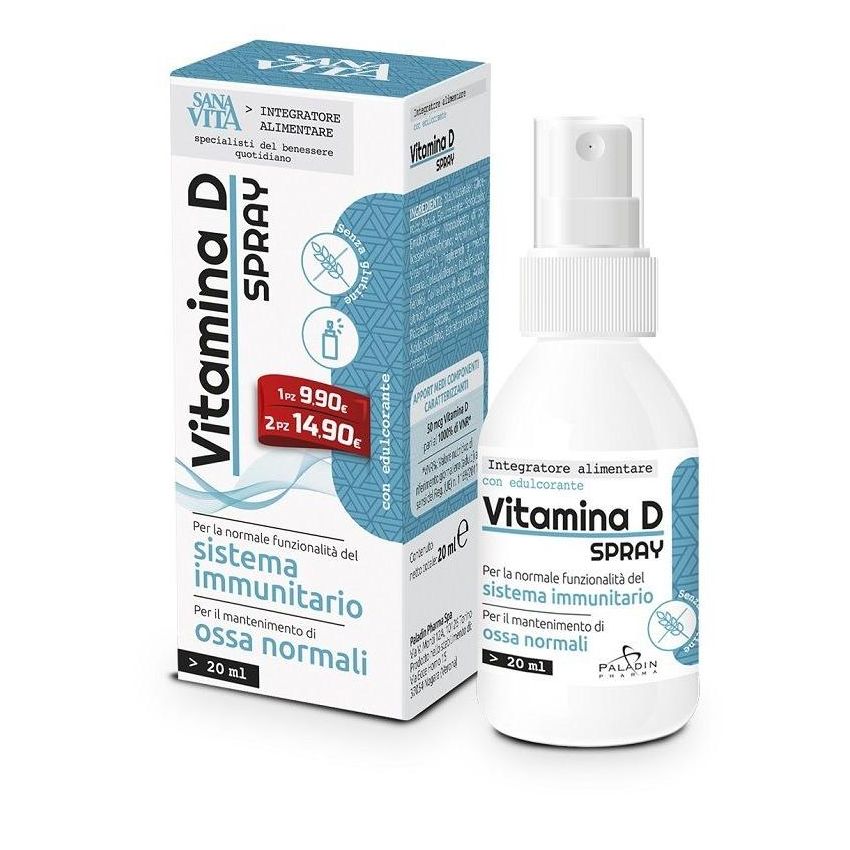 Sanavita Spray di Vitamina D, 20ml