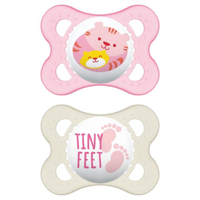 Set di Succhietti Originali MAM per Bambine 2-6 Mesi