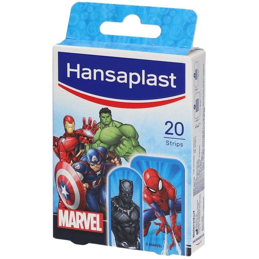 Hansaplast Marvel Cerotti per Bambini - 20 Pezzi