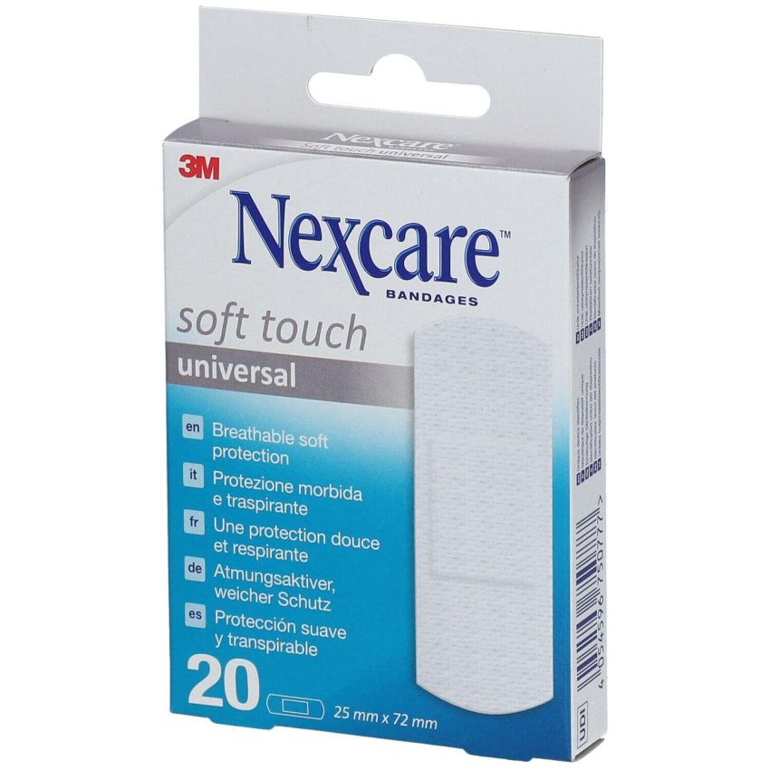 3M Nexcare Cerotto Soft Preparato 25x72mm