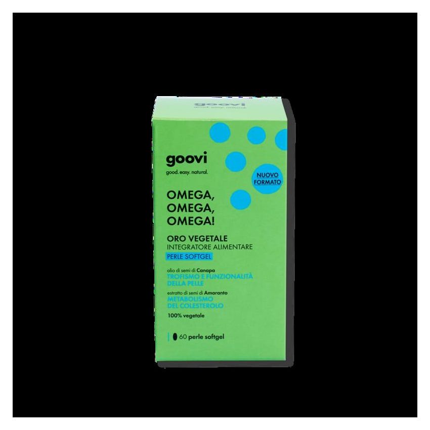 Goovi Omega - 60 Capsule Soft Gel di Alta Qualità