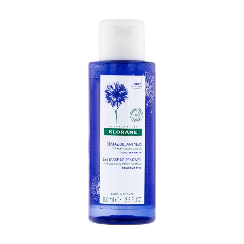 Klorane Bio Fiordaliso - Struccante Delicato per Occhi Sensibili, 100ml