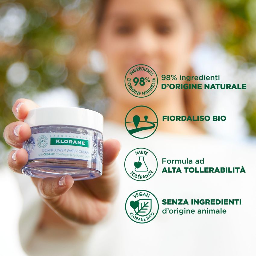 Klorane Bio Fiordaliso Gel Crema Risveglio Fresco - 50ml