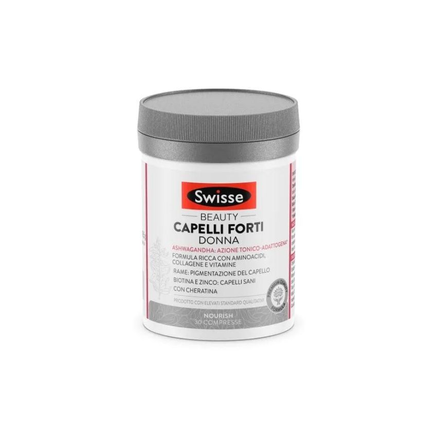 Swisse Compresse per Capelli Forti per Donne - Confezione da 30