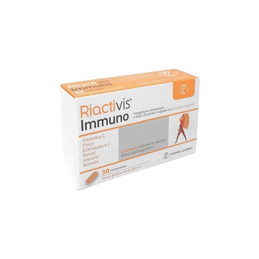 Riactivis Immuno - Rinforzo del Sistema Immunitario, 30 Compresse