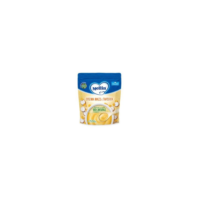 Mellin Crema Mais e Tapioca - Pasto per Bambini 200g