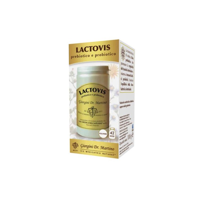 Dr Giorgini Lactovis 100g - Integratore Prebiotico e Probiotico