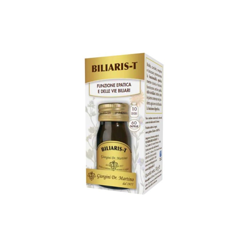 Biliaris T - 60 Pastiglie per Salute del Fegato