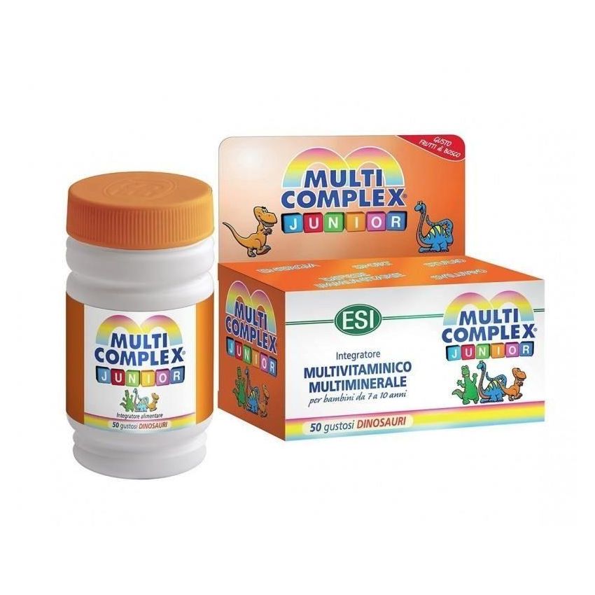 Esi Multicomplex Junior Formula con 42 Dinosauri Multivitaminici