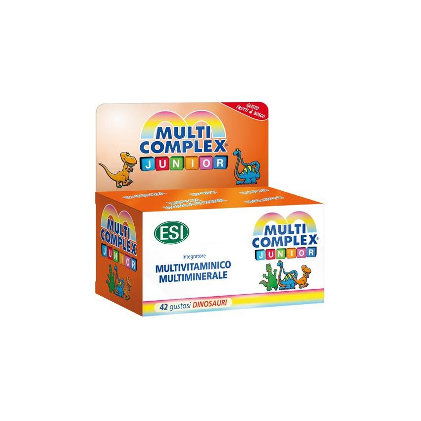Esi Multicomplex Junior Formula con 42 Dinosauri Multivitaminici
