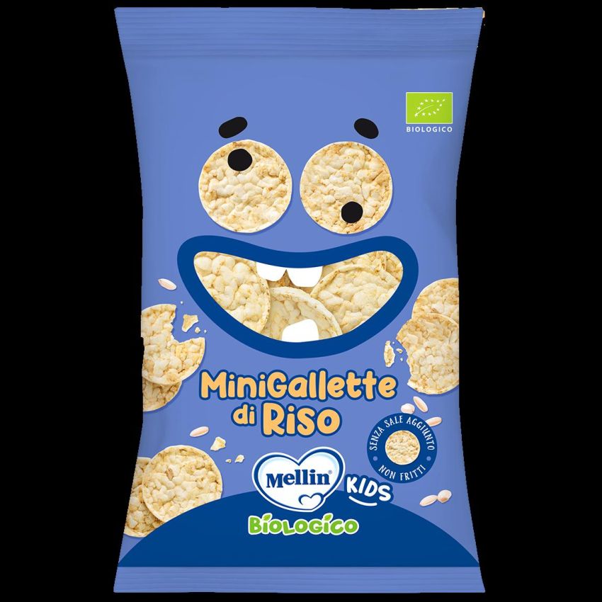 Mellin Mini Riso Gallette Snack - 30g