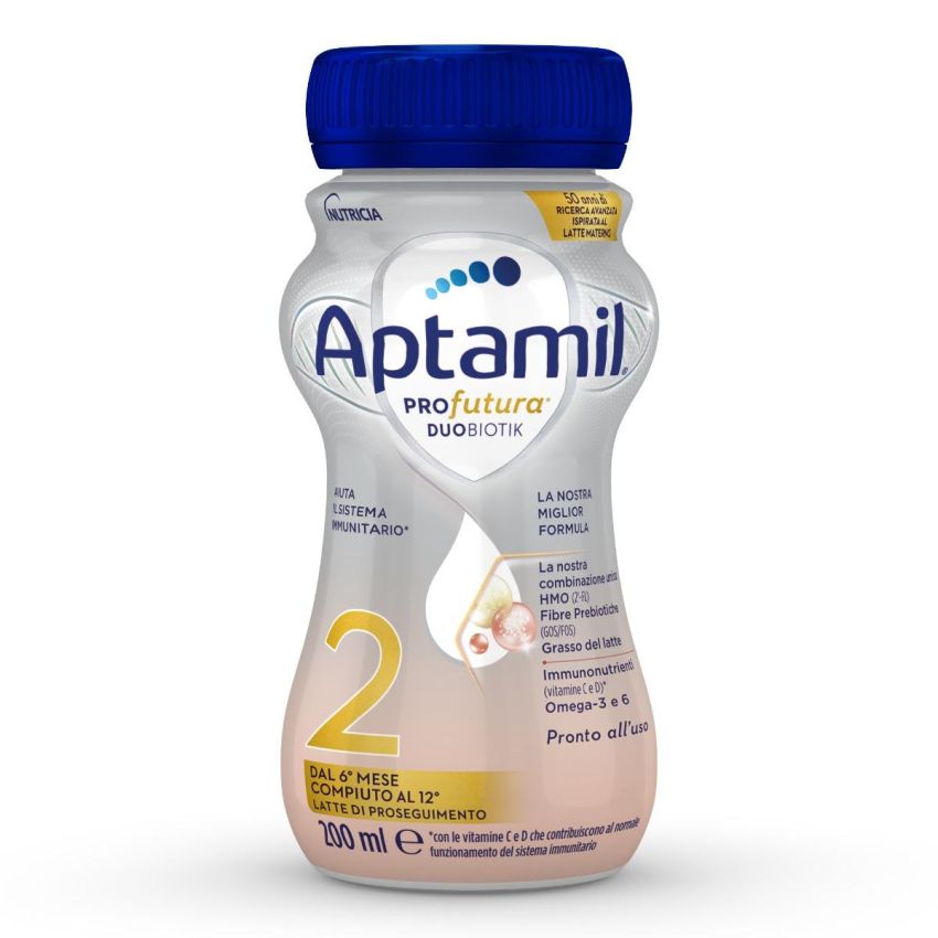 Aptamil Profutura 2 - Latte Premium per Bambini di 6 Mesi e Oltre, 200ml