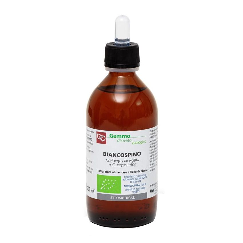 Fitomedical Bio Biancospino MG - Integratore Naturale Biologico 200ml