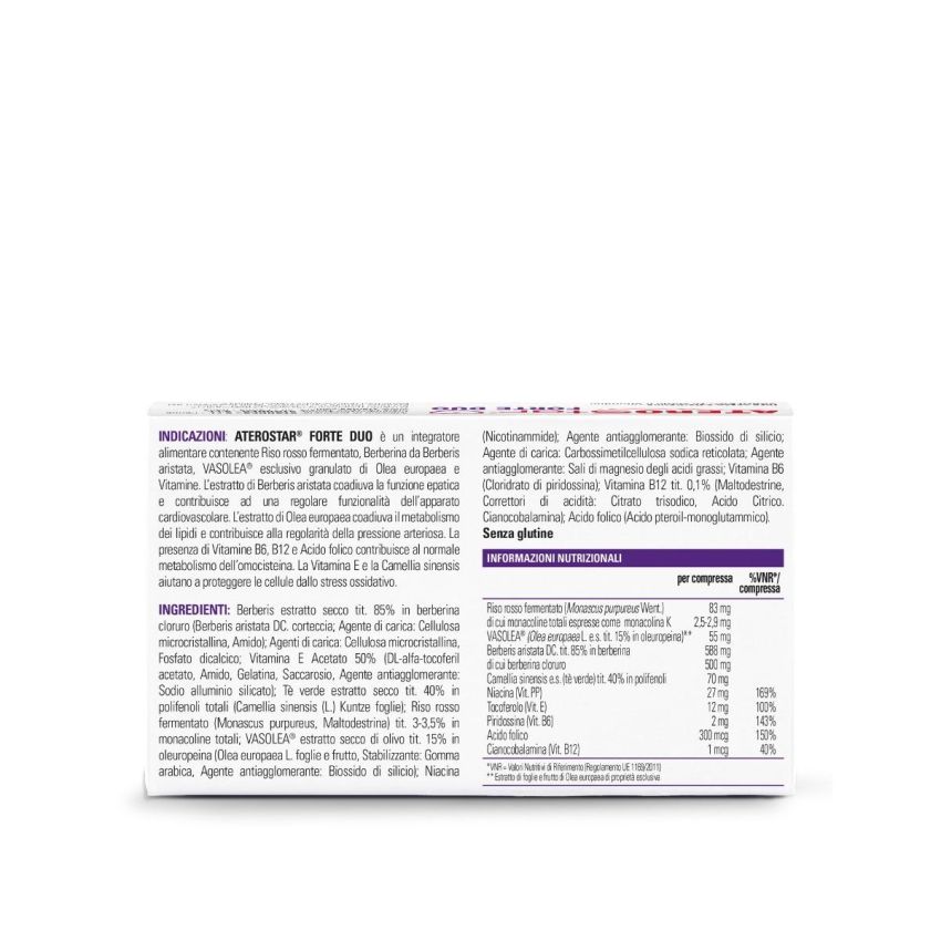 Aterostar Forte Duo - Confezione da 20 Compresse