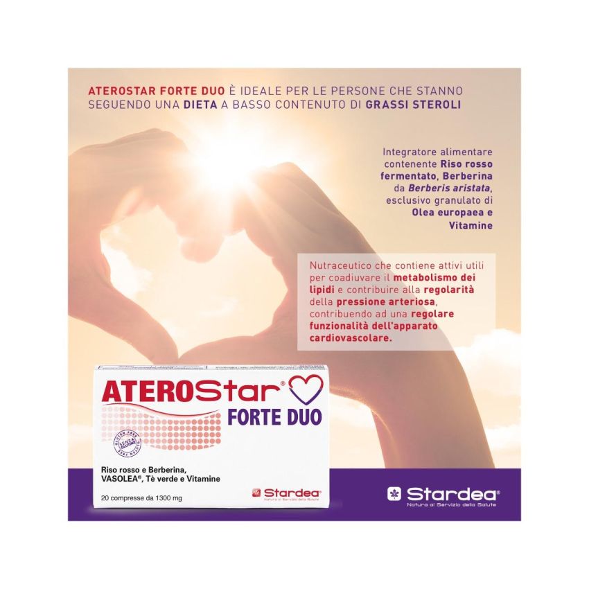 Aterostar Forte Duo - Confezione da 20 Compresse