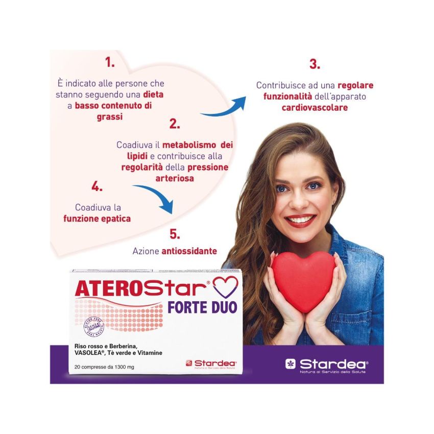 Aterostar Forte Duo - Confezione da 20 Compresse