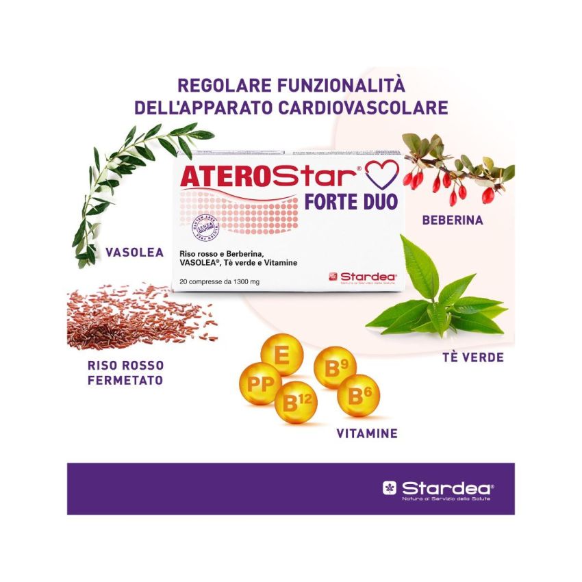 Aterostar Forte Duo - Confezione da 20 Compresse