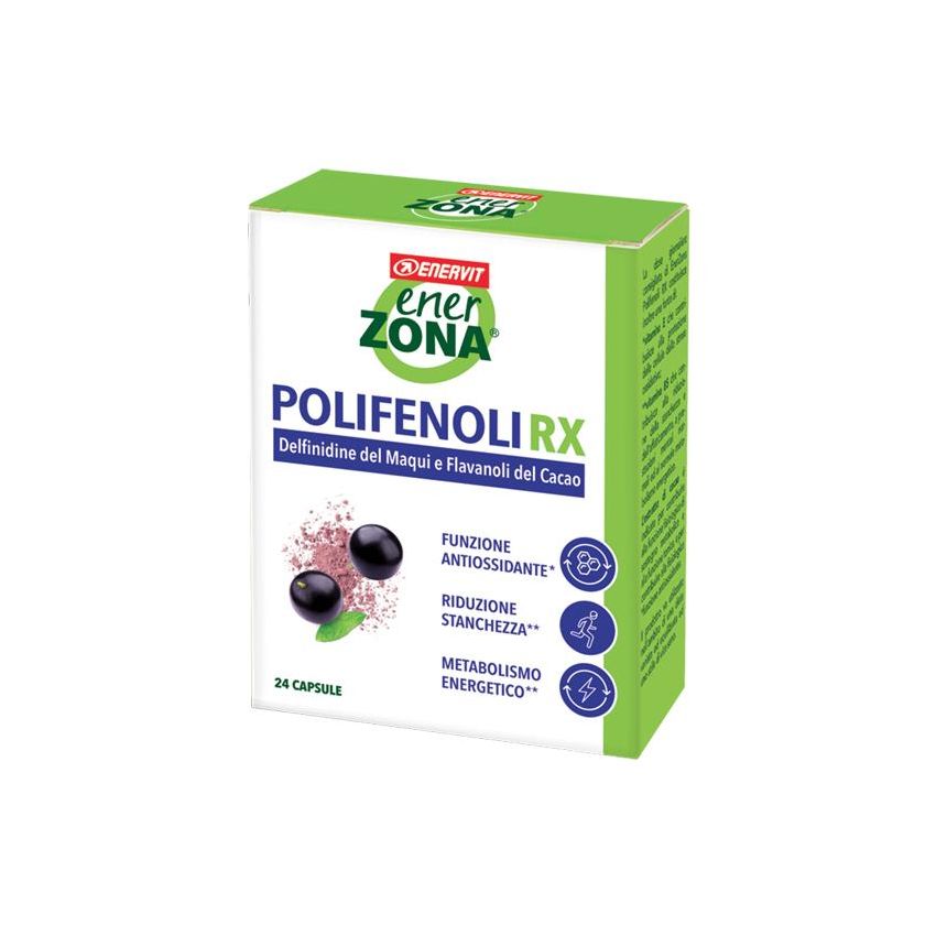 Enerzona Polifenoli Rx - Integratore Salutare - 24 Capsule