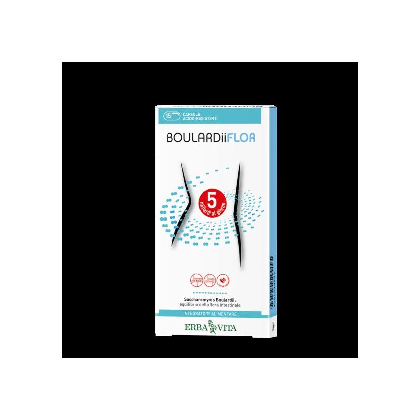 Boulardiiflor Integratore Probiotico - 15 Capsule