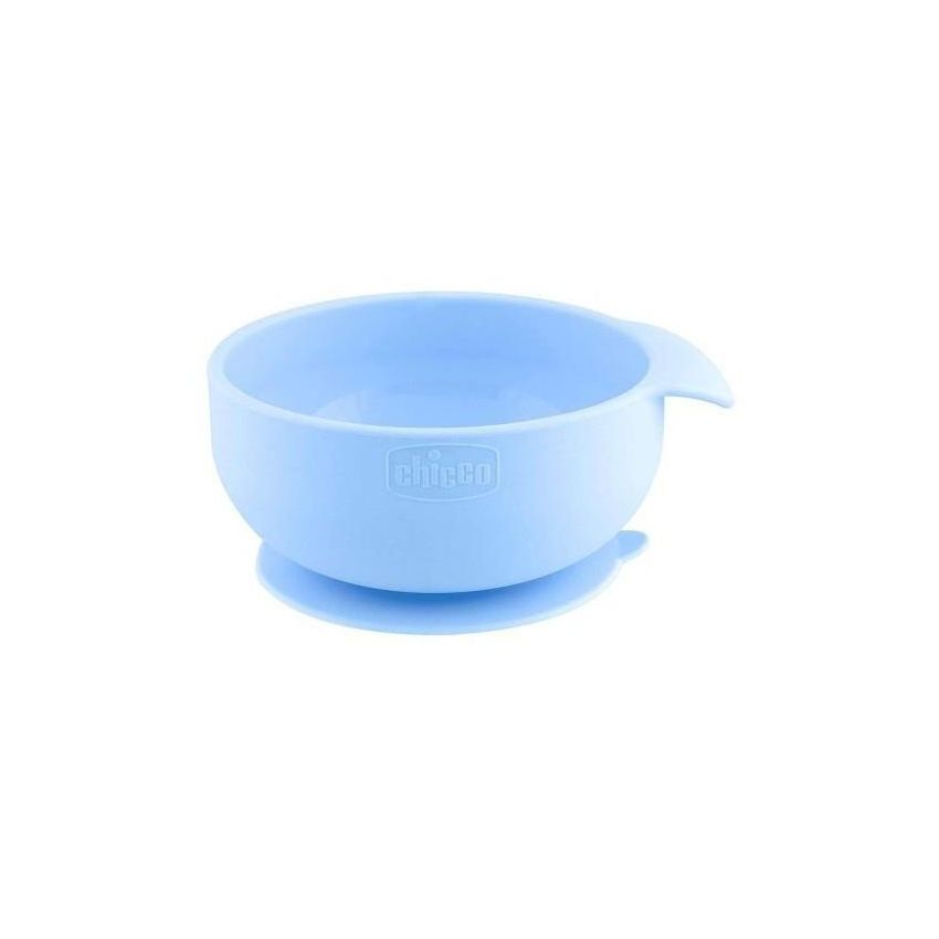 Ciotola in Silicone Blu Chicco, Singolo Pezzo