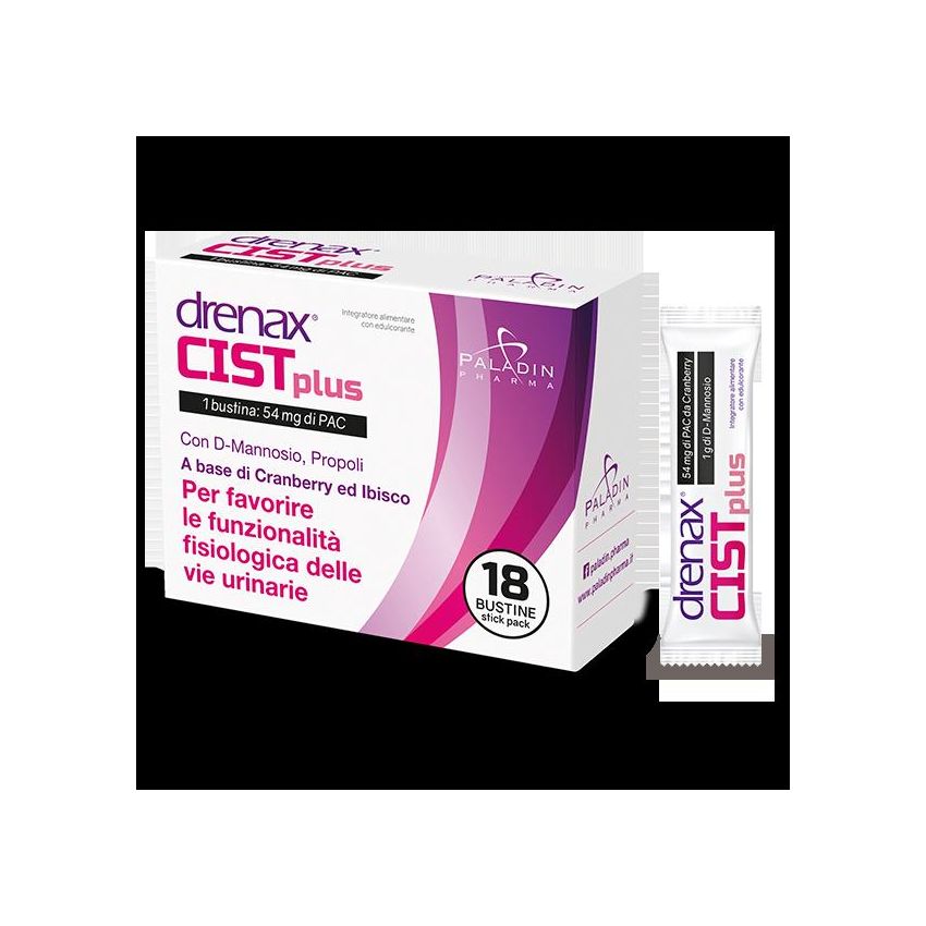 Drenax Forte Plus - Integratore di Cisteina in Stick Pack da 18