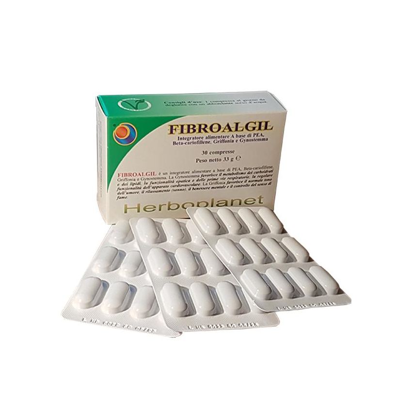 Fibroalgil - Integratore Alimentare per Fibromialgia, 30 Compresse