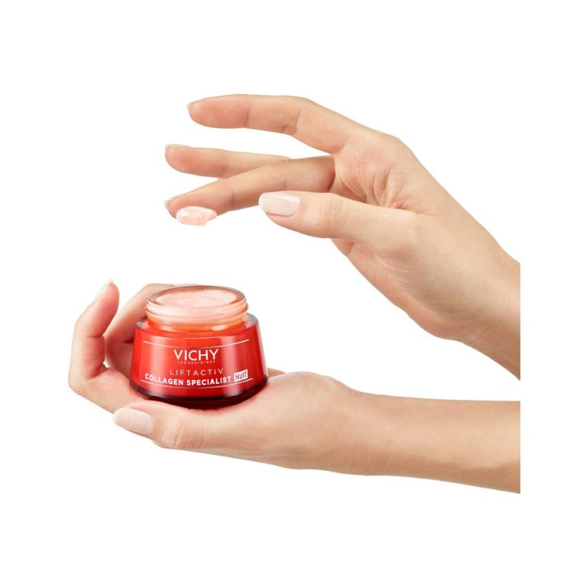 Vichy Liftactiv Specialist Notte - Crema Rivitalizzante al Collagene 50ml