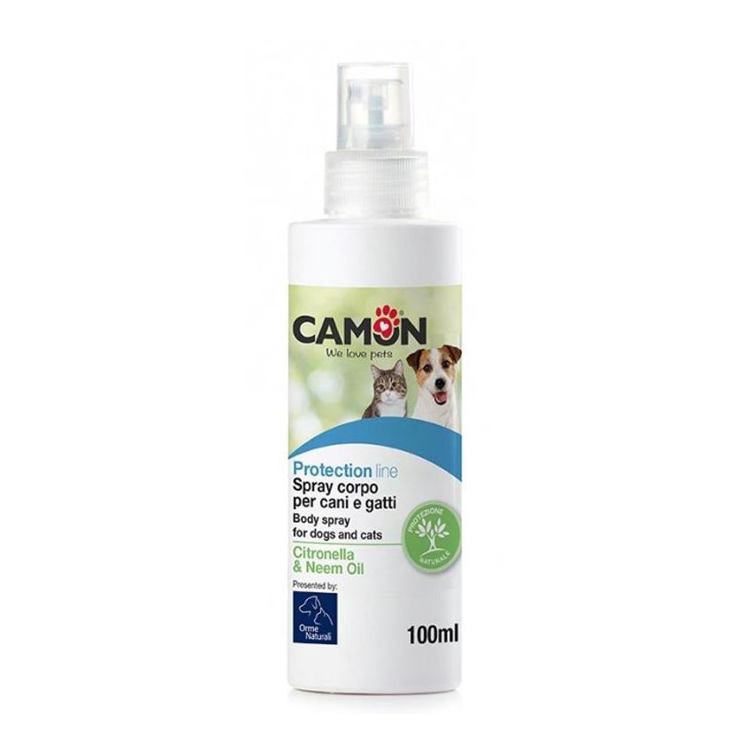 Camon Antiparassitic Protection Spray 100ml per Cani e Gatti