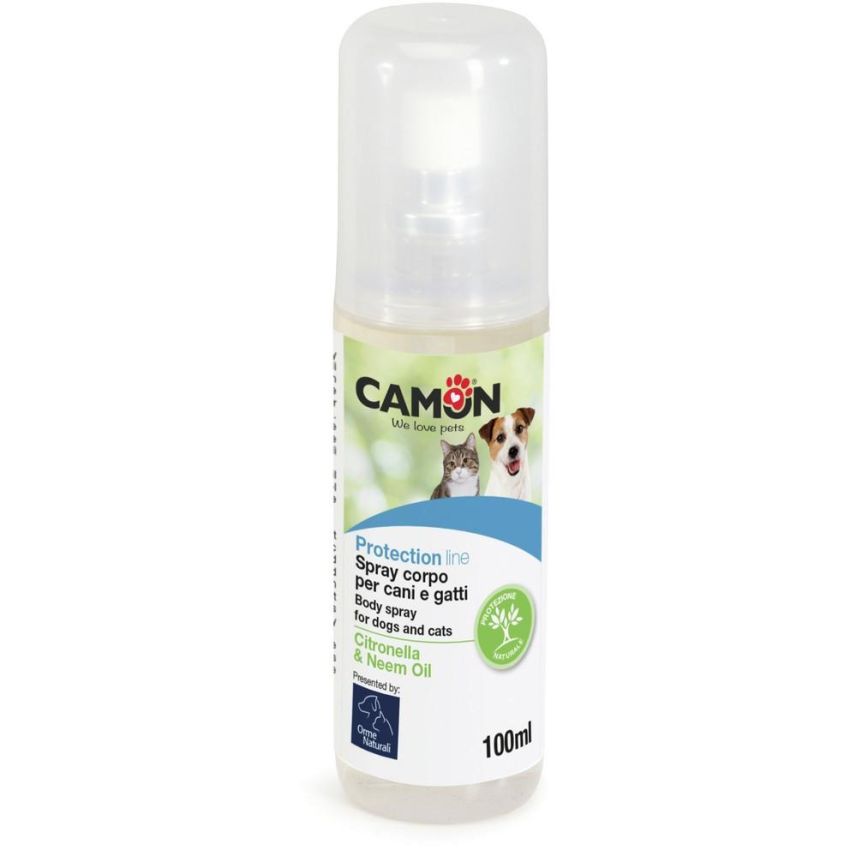 Camon Antiparassitic Protection Spray 100ml per Cani e Gatti