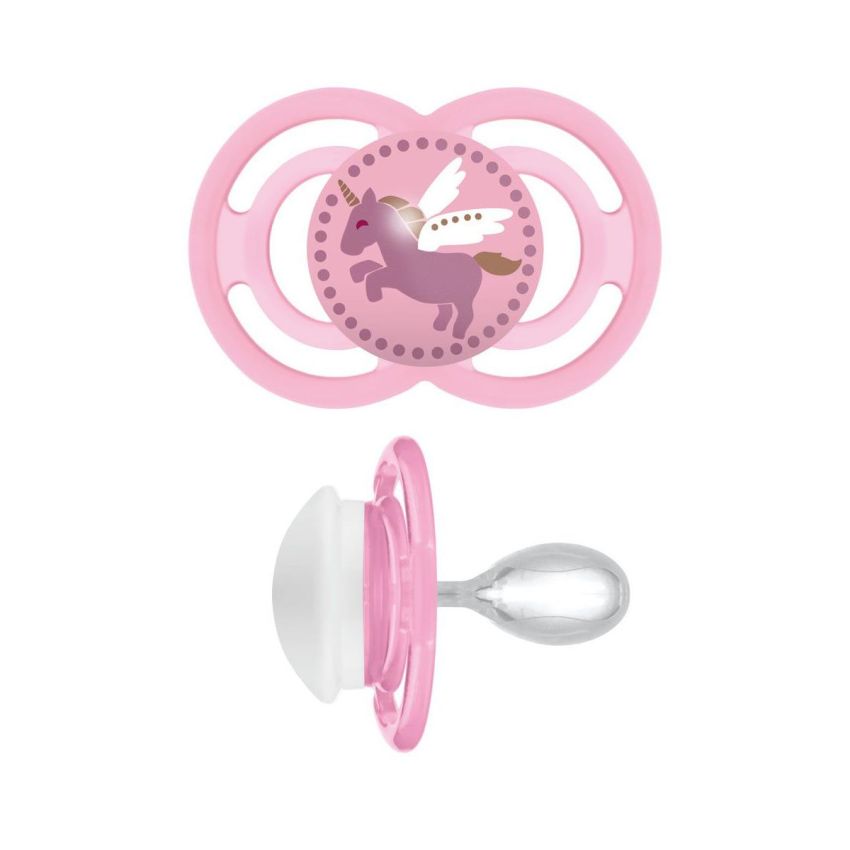 Mam Perfect Succhietto per Bambine 16 Mesi - Fantasia Assortita