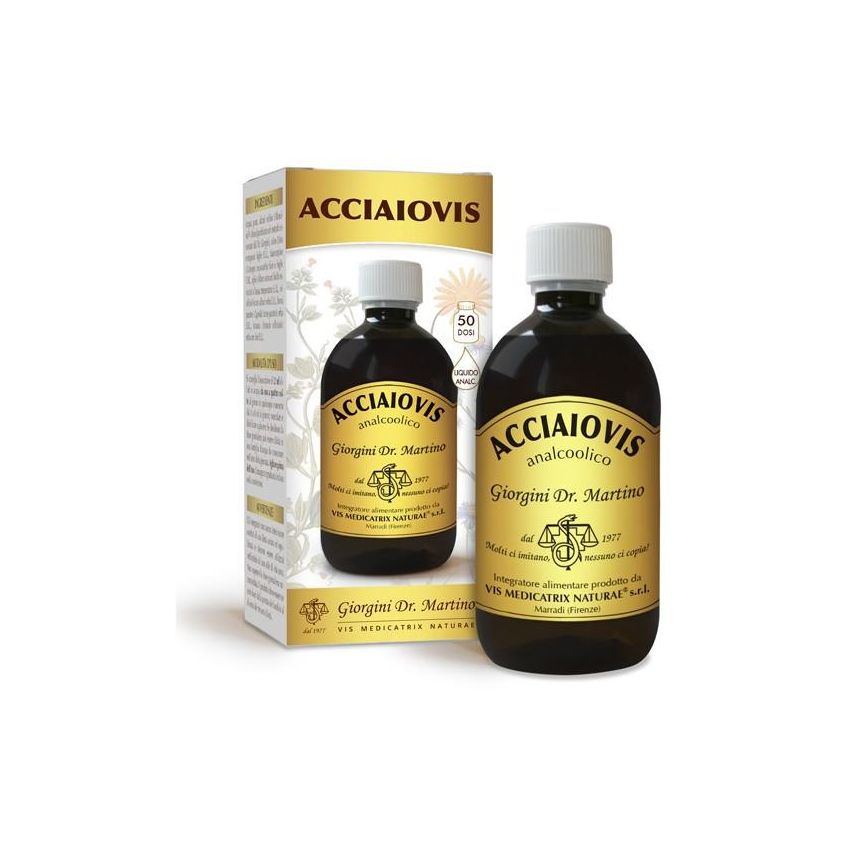 Dr. Giorgini Acciaiovis Analcolico - Integratore Liquido 500ml