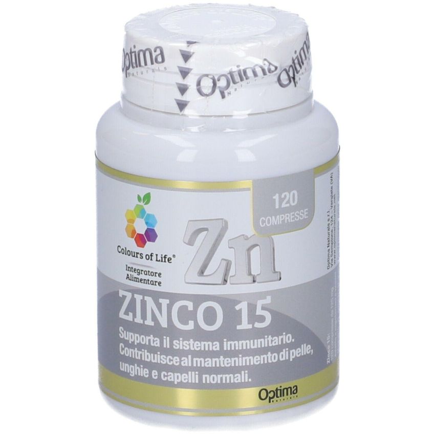 Colours Of Life - Zinco 15 mg, 120 Compresse