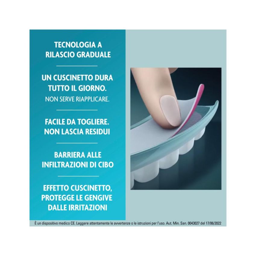 Algasiv Cuscinetti Adesivi per Dentiera Inferiore - Pacco da 30 Pezzi