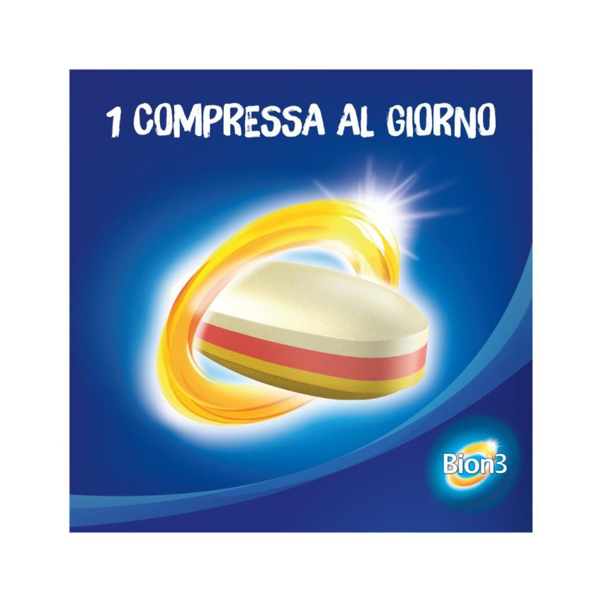 Bion3 Immune Defense con Vitamina D e Zinco - 30 Compresse per il Rinforzo Immunitario